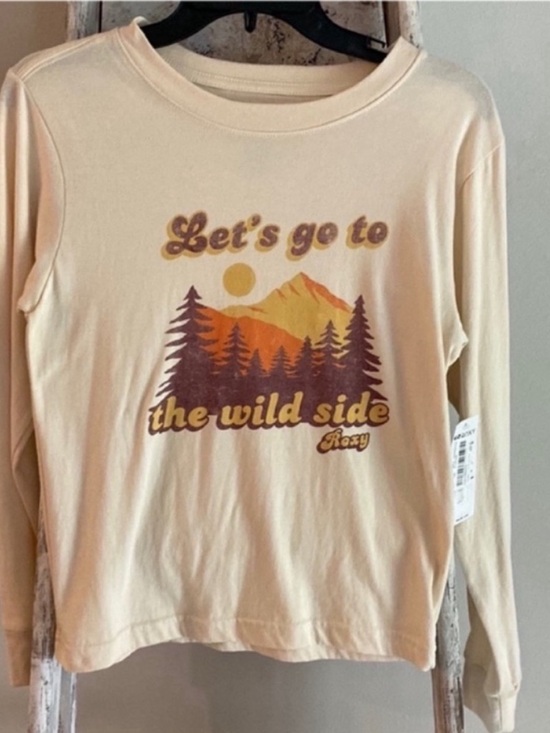 Roxy Tops - Roxy Perfect Hike Long-Sleeve Relaxed Tee